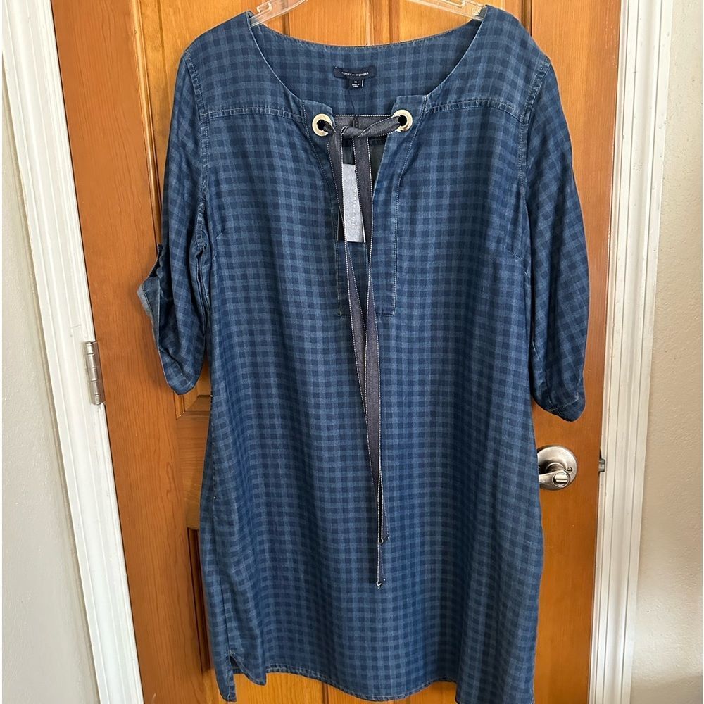 NWT Size 16 Tommy Hilfiger Denim dress (runs very small)